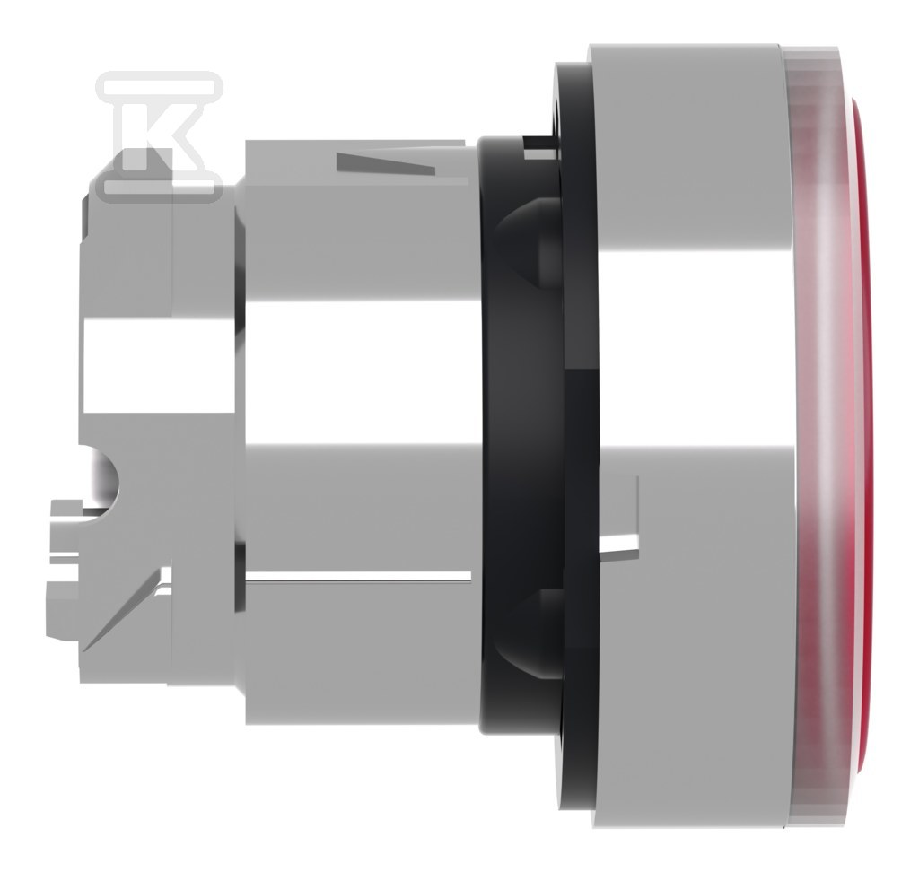 Botão plano com mecanismo push push - ZB4BH043